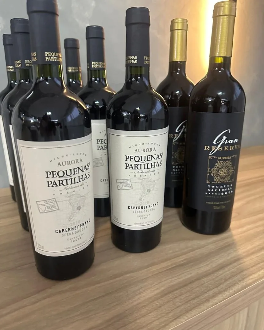 Linha Aurora Pequenas Partilhas na bancada